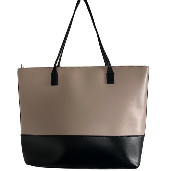 KATE SPADE BLACK AND TAN TOTE - Picture 6 of 11